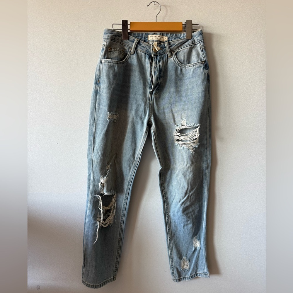 Streetwear Society Light Blue Boyfriend Jeans